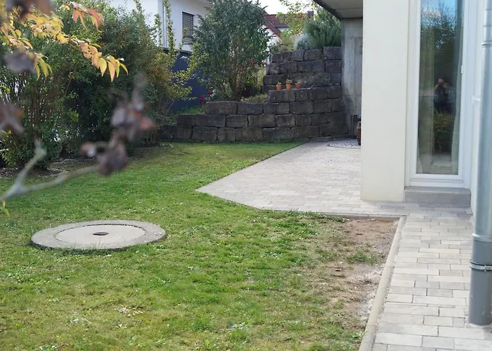 Daire Charmante Mit Eigenem Garten In Der Naehe Wuerzburg Zellingen